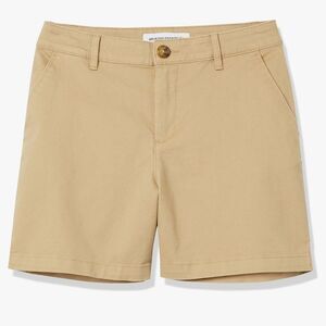 Women’s khaki chino shorts